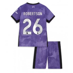 Liverpool Andrew Robertson #26 Replika Babytøj Tredje sæt Børn 2023-24 Kortærmet (+ Korte bukser)